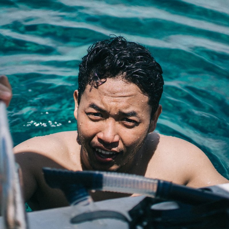 Micmic, divemaster